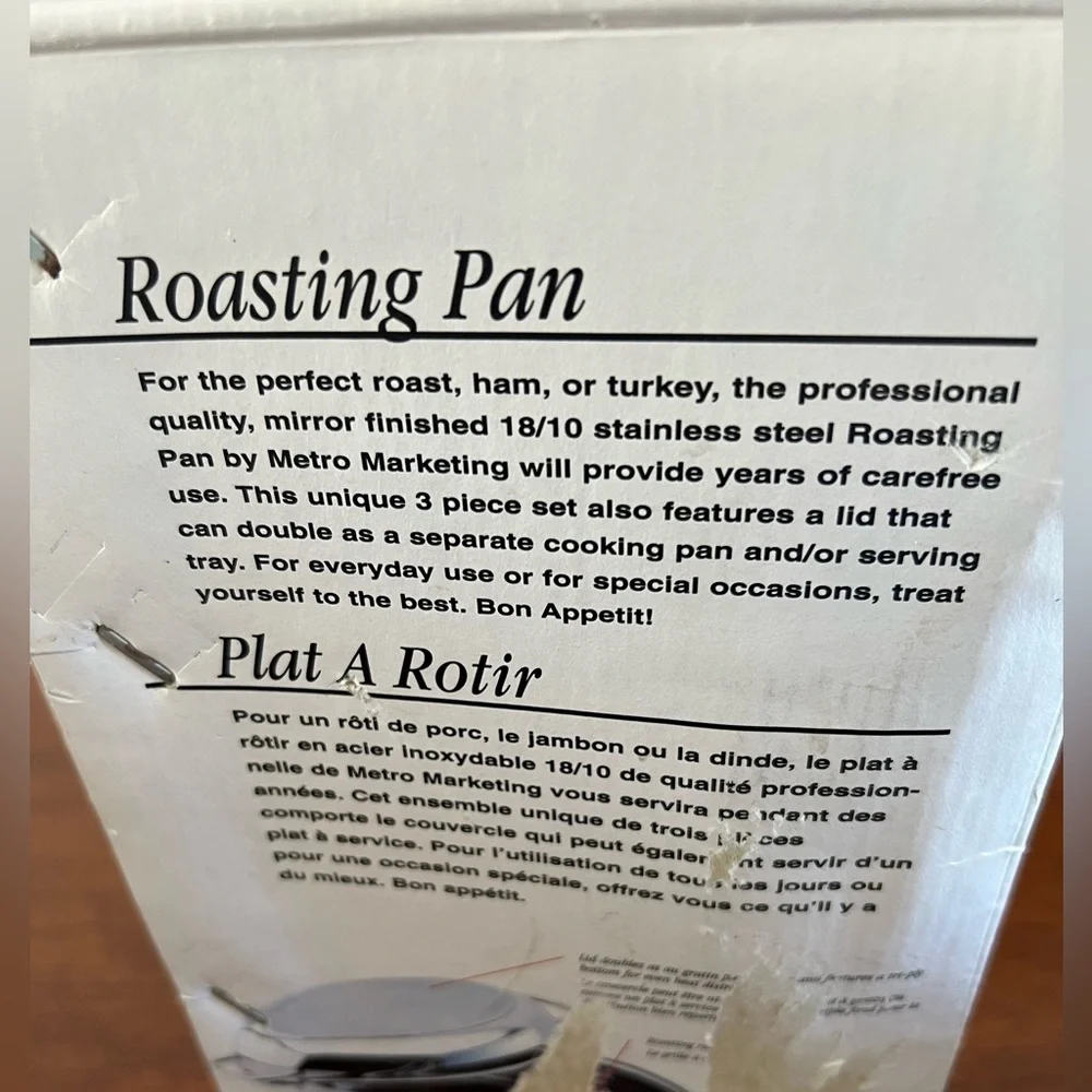 Metro Oval stainless steel Roaster with Induction Lid & Rack